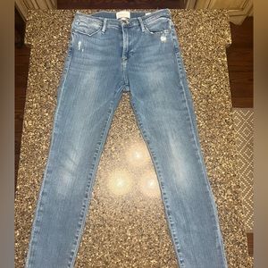 FRAME Denim Le High Skinny Jean - Republic Rips...sz 28